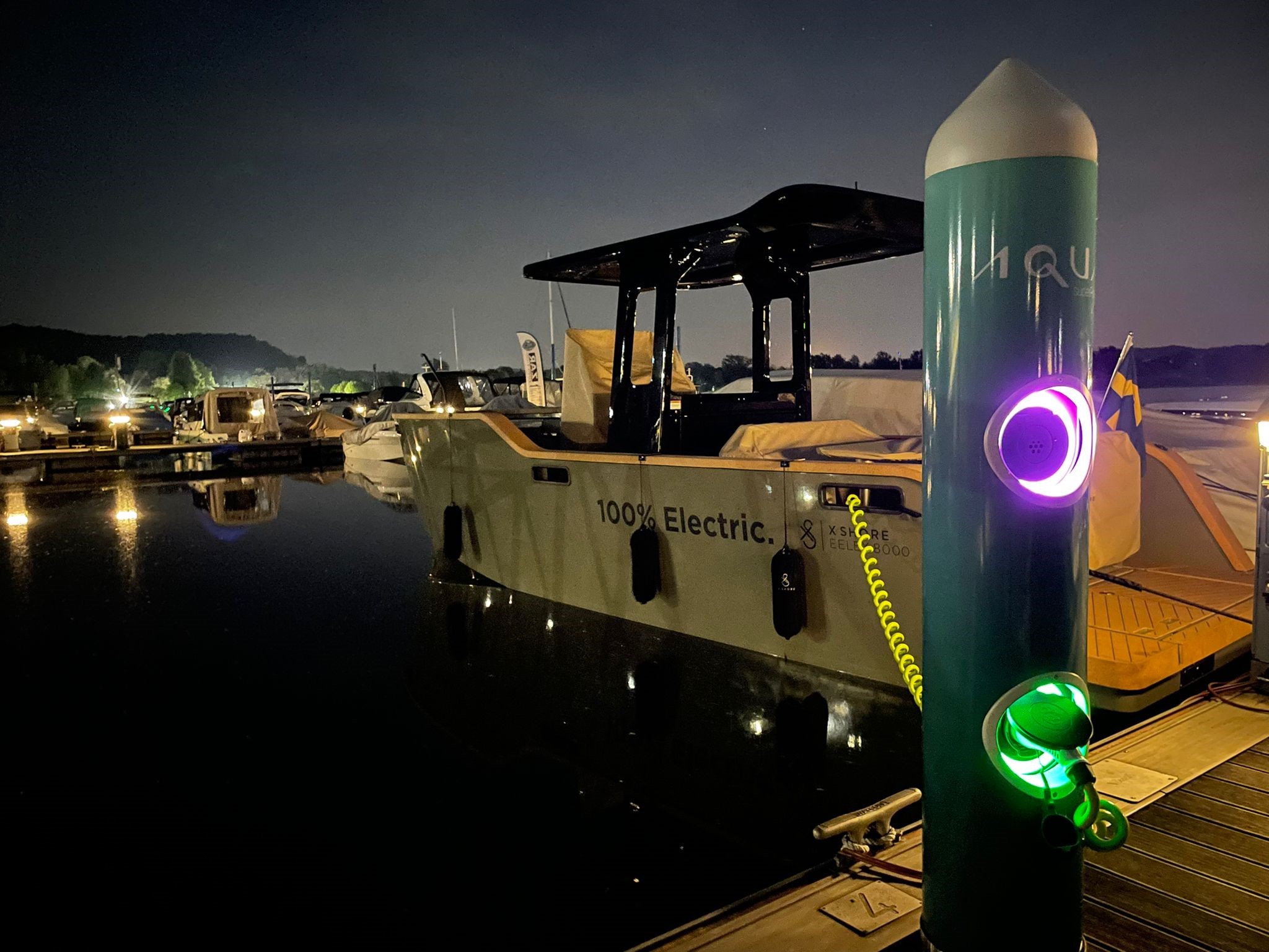 Aqua superPower Installs First Major European Inland Lake Electric Boat